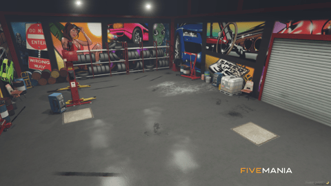 FIVEM Lostmc Club | Biker Gang Hideout MLO | Interior & Exterior | Bar & Garage | Add-On | Optimized | Fivem Ready | High Quality — image 6