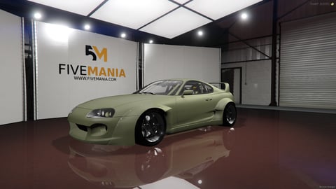 FIVEM Toyota Supra MK4 | Realistic Sports Car [Badged] Add-On | Widebody Kit | Custom Wheels | Roll Cage | Spoiler | Add-On | Optimized | Fivem Ready | High Quality — image 3