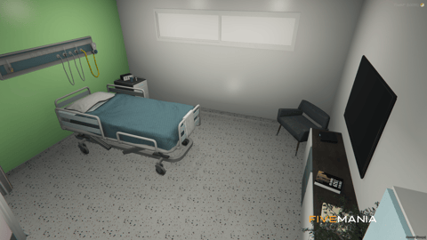 FIVEM Medic Center | Comprehensive Medical Facility MLO | Interior & Exterior | Reception & Patient Rooms | Helipad | Add-On | Optimized | Fivem Ready | High Quality — image 28