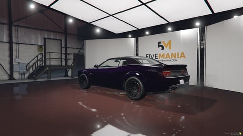 FIVEM Dodge Challenger | Realistic Muscle Car [Unbadged] Add-On | Interior & Exterior | Working Lights | High Performance | Optimized | Fivem Ready | High Quality, image 8