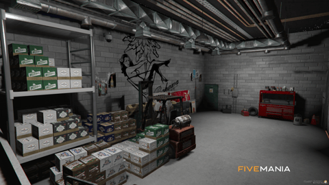 FIVEM Bahama Mamas Club | Iconic Nightclub MLO | Interior & Exterior | DJ Booth | Heist Room | Optimized Lighting | Add-On | Optimized | Fivem Ready | High Quality — image 24