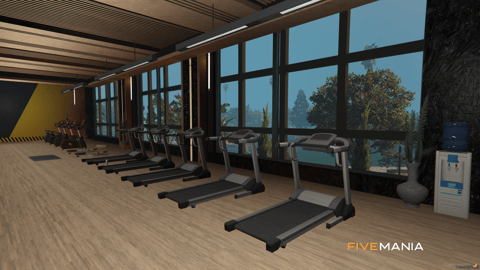 FIVEM Grove Street Lake | Multi-Purpose Waterfront MLO | Gym & Office | Outdoor Lounge | Amphitheater & Beach | Add-On | Optimized | Fivem Ready | High Quality — image 29