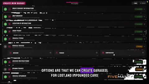 FIVEM Garage Script | Advanced Vehicle Storage System | Custom Garages | Vehicle Spawner | Multi-Vehicle Support | UI & Management | Add-On | Optimized | Fivem Ready | High Quality, image 32