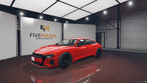 FIVEM Audi e-tron GT | Lore Friendly Electric Sportback Add-On | High Quality Model | Custom Wheels | Detailed Interior | Optimized | Fivem Ready | High Quality, image 3