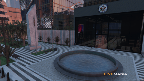 FIVEM Mission Row Police Department V3 | Comprehensive Police Station MLO | Interior & Exterior | Helipad | Multiple Offices | Add-On | Optimized | Fivem Ready | High Quality — image 23