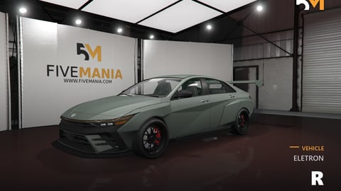 FIVEM Eletron R | Custom Sports Sedan Add-On | Interior & Exterior | Custom Body Kit | Spoiler | Custom Wheels | Add-On | Optimized | Fivem Ready | High Quality cover