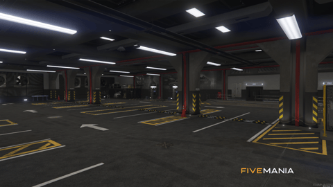 FIVEM Mission Row Pd V4 | Modern Police Station MLO | Interior & Exterior | Multiple Rooms | Control Room | Jail Cells | Add-On | Optimized | Fivem Ready | High Quality — image 32