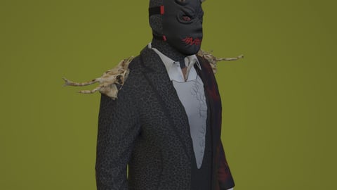 Chaos | Male Ped | Multiple Outfits | Optimized & Fivem Ready [Add-On] — image 4
