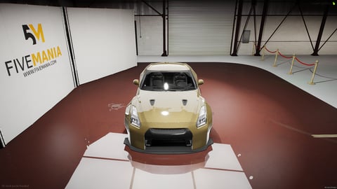 FIVEM Nissan GT-R | Realistic Sports Car [Badged] Add-On | Widebody Kit | Fivem Ready | High Quality — image 5