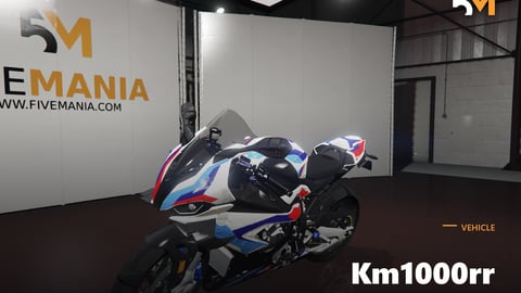 FIVEM Km1000rr | Realistic Motorcycle [Badged] Add-On | Optimized | Fivem Ready | High Quality cover
