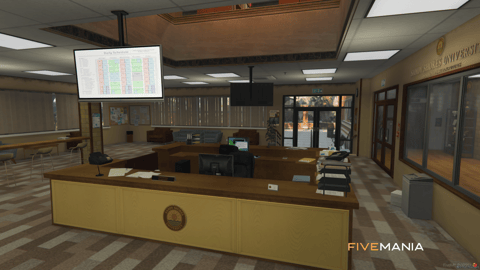FIVEM Sandy University | Immersive University MLO | Interior & Exterior | Classrooms | Lockers | Lobby | Add-On | Optimized | Fivem Ready | High Quality — image 12