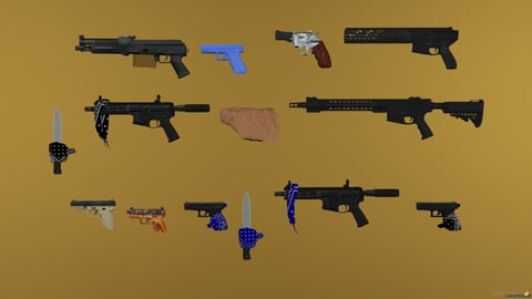 FiveM Street Gang Pack [62 Weapons] Add-On — image 3
