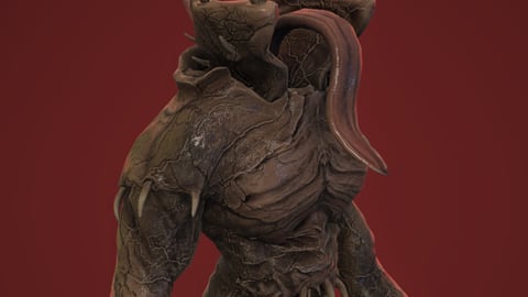 Necromutant | FiveM Male Ped | Mutant Monster Character | Multiple Outfits | Optimized & Fivem Ready [Add-On], image 3