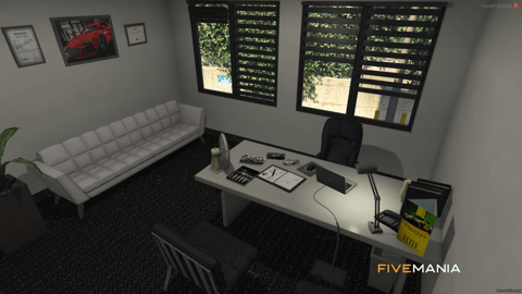 FIVEM Elite Autos Dealership | Luxury Car Showroom MLO | Interior & Exterior | Showroom, Office & Garage | Add-On | Optimized | Fivem Ready | High Quality — image 13