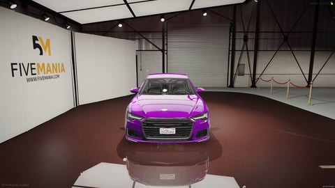 FIVEM Audi A6 | Realistic Luxury Sedan [Badged] Add-On | Interior & Exterior | High Quality Model | Custom Wheels | Add-On | Optimized | Fivem Ready | High Quality — image 4