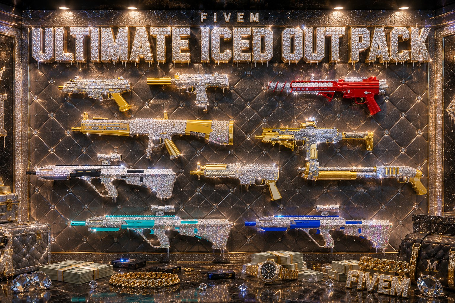 FiveM Ultimate ICED Pack [109 Weapons] Add-On