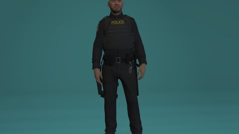 Cheng | Male Ped | Multiple Outfits | Optimized & Fivem Ready [Add-On] — image 6