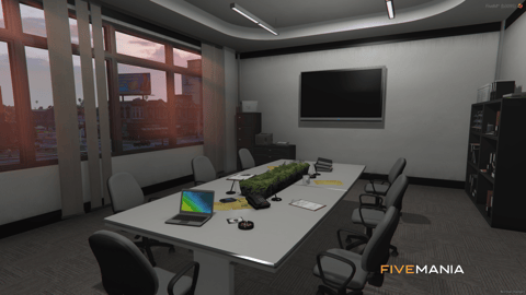 FIVEM Mission Row Police Department | Detailed Police Station MLO | Interior & Exterior | Offices | Cells | Interrogation Rooms | Add-On | Optimized | Fivem Ready | High Quality — image 12