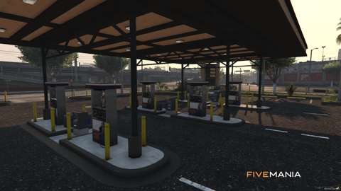 FIVEM Legion Square V3 | Revitalized City Hub Map Edit | Bank MLO | Gas Station | Outdoor Seating | Helipad | Add-On | Optimized | Fivem Ready | High Quality — image 22