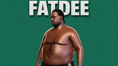 Fatdee | Male Ped | Multiple Outfits | Optimized & Fivem Ready [Add-On] cover