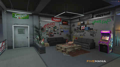FIVEM Los Santos Customs | Detailed Auto Repair MLO | Interior & Exterior | Custom Props | Tuning Bays | Lounge Area | Add-On | Optimized | Fivem Ready | High Quality — image 9