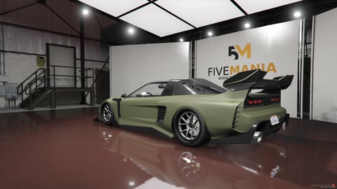 FIVEM Acura NSX Custom | Realistic Sports Car [Unbadged] Add-On | Widebody Kit | Custom Lights | Performance Tuning | Optimized | Fivem Ready | High Quality, image 7