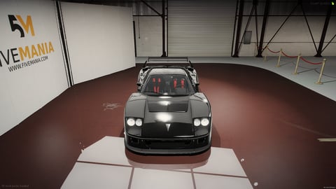 FIVEM F40 | Realistic Sports Car [Unbadged] Add-On | Interior & Exterior | High Performance | Optimized | Fivem Ready | High Quality — image 5