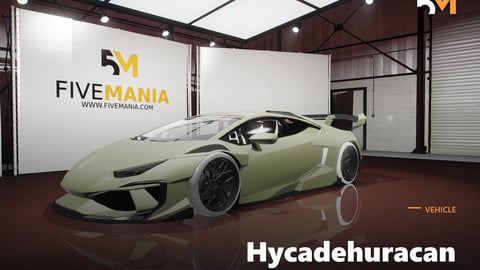 FIVEM Hycadehuracan | Realistic Sports Car [Unbadged] Add-On | Optimized | Fivem Ready | High Quality cover