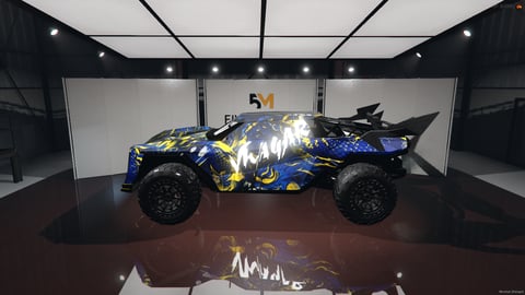 FIVEM Xgv Drs 4x4 | Futuristic Off-Road Vehicle [Unbadged] Add-On | Custom Livery | High Performance | Optimized | Fivem Ready | High Quality — image 7