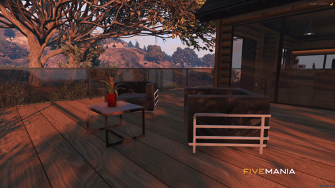 FIVEM Vinewood Hill House | Luxury Hillside MLO | Interior & Exterior | Swimming Pool | Custom Props | Add-On | Optimized | Fivem Ready | High Quality — image 6