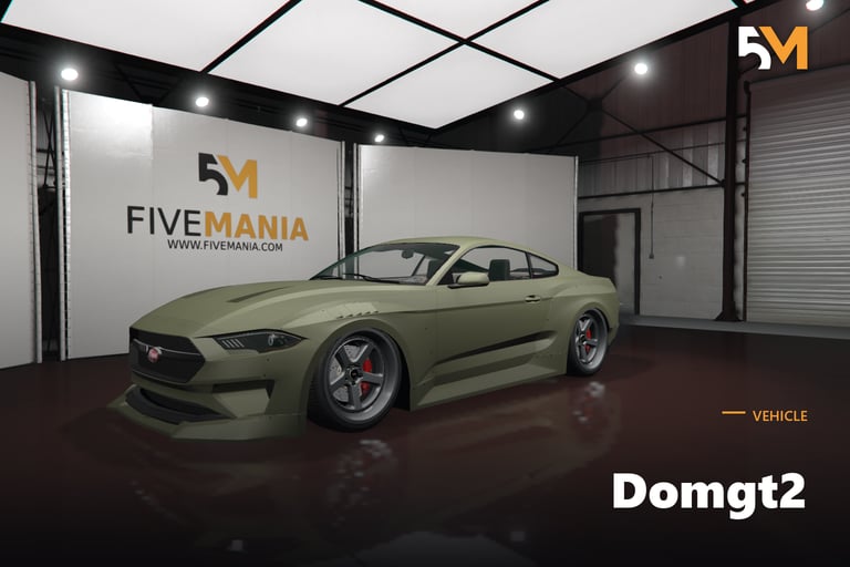 FIVEM Domgt2, Custom Sports Car [Unbadged] Add-On