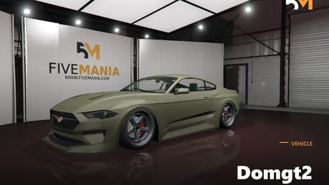 FIVEM Domgt2 | Custom Sports Car [Unbadged] Add-On | Custom Bodykit | Detailed Interior | Working Lights | Custom Rims | Add-On | Optimized | Fivem Ready | High Quality cover