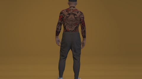 Jiwon | Male Ped | Multiple Outfits | Optimized & Fivem Ready [Add-On] — image 8