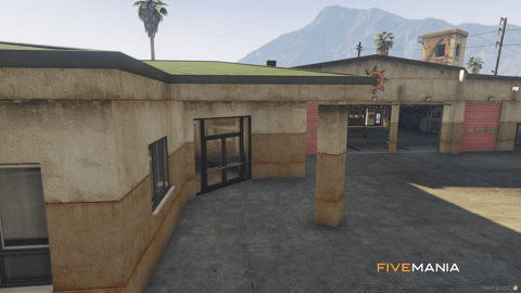FIVEM Blaine County Fire Station | Detailed Fire Station MLO | Interior & Exterior | Offices & Garage Bays | Lore Friendly | Add-On | Optimized | Fivem Ready | High Quality — image 3
