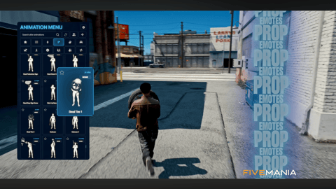 FIVEM Animations Menu | Advanced Emote & Animation System | Custom Emote Creator | Sequence Editor | Prop Support | Shared Emotes | Add-On | Optimized | Fivem Ready | High Quality, image 8