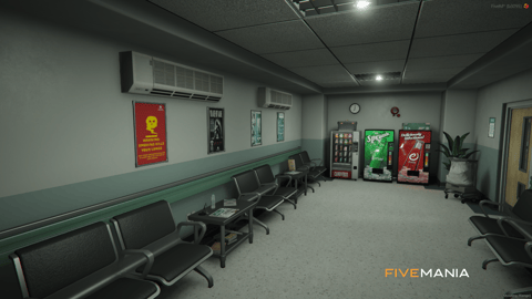 FIVEM Medical Center V3 | Comprehensive Hospital MLO | Interior & Exterior | Waiting Rooms | Patient Rooms | CT Scan | Add-On | Optimized | Fivem Ready | High Quality — image 34