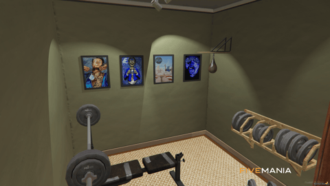FIVEM Rips Hood | Gang Hideout MLO | Interior & Exterior | Music Studio | Gym | Add-On | Optimized | Fivem Ready | High Quality — image 17