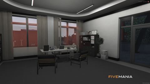 FIVEM Mission Row Police Department | Detailed Police Station MLO | Interior & Exterior | Offices | Cells | Interrogation Rooms | Add-On | Optimized | Fivem Ready | High Quality — image 13