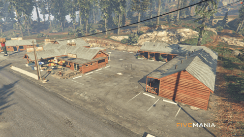 FIVEM Paleto Bayview | Rustic Lodge & General Store MLO | Interior & Exterior | Restaurant & Shop | Cozy Accommodation | Add-On | Optimized | Fivem Ready | High Quality — image 7