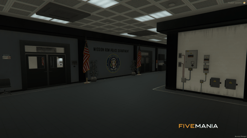 FIVEM Mission Row Pd | Detailed Police Station MLO | Interior & Exterior | Custom Props | Lore Friendly | Add-On | Optimized | Fivem Ready | High Quality — image 18