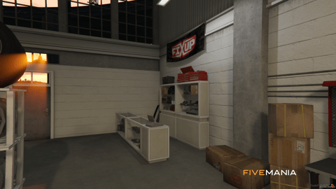 FIVEM Tuner Shop | Custom Mechanic & Tuning MLO | Interior & Exterior | Reception Area | Bar Area | Garage Bays | Add-On | Optimized | Fivem Ready | High Quality — image 2