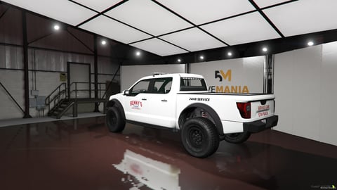 FIVEM Ford F-150 Raptor | Lore Friendly Off-Road Pickup Truck | Benny's Livery | Custom Suspension | Working Lights | Add-On | Optimized | Fivem Ready | High Quality, image 8