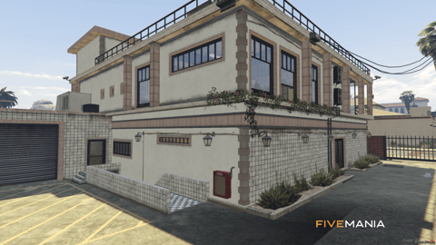 FIVEM Sandy Sheriff | Detailed Law Enforcement MLO | Interior & Exterior | Jail Cells | Office Spaces | Garage | Add-On | Optimized | Fivem Ready | High Quality — image 5