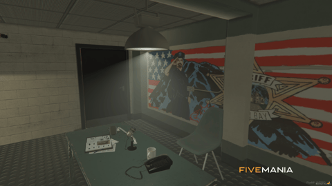 FIVEM Davis Pd V2 | Detailed Police Department MLO | Interior & Exterior | Multiple Rooms | Add-On | Optimized | Fivem Ready | High Quality — image 20
