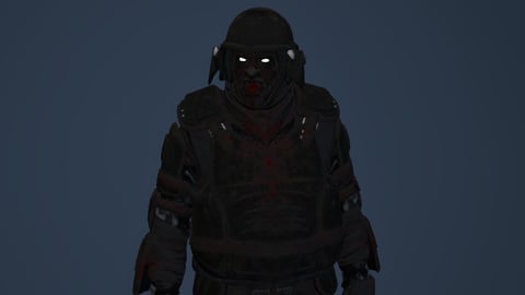 Kael | FiveM Male Ped | Armored Riot Officer | Multiple Outfits | Optimized & Fivem Ready [Add-On], image 4