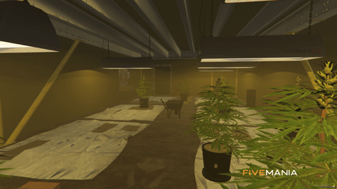 FIVEM Blackmarket Hideout | Multi-Purpose Criminal MLO | Drug Lab | Gambling Den | Bar Interior | Interior & Exterior | Add-On | Optimized | Fivem Ready | High Quality — image 10