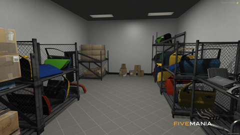 FIVEM Redline Tuner Shop | Custom Mechanic MLO | Interior & Exterior | Tuning Bays | Add-On | Optimized | Fivem Ready | High Quality — image 8