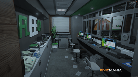 FIVEM Fleeca V3 | Enhanced Bank MLO | Interior & Exterior | Vault Area | Office Space | Add-On | Optimized | Fivem Ready | High Quality — image 7