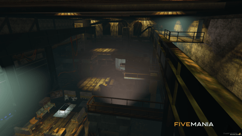 FIVEM Marabunta Hideout | Industrial Gang Hideout MLO | Interior & Exterior | Custom Props | Server Room | Add-On | Optimized | Fivem Ready | High Quality — image 14