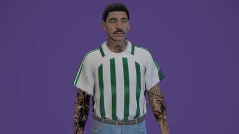 Hector | Male Ped | Multiple Outfits | Optimized & Fivem Ready [Add-On] — image 5